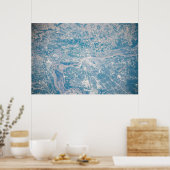 St. Louis, Missouri langs de Mississippi. Poster (Keuken)