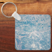 St. Louis, Missouri langs de Mississippi. Sleutelhanger (Voorkant)