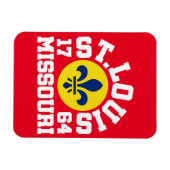 St. Louis, Missouri Magneet (Horizontaal)