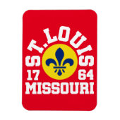 St. Louis, Missouri Magneet (Verticaal)