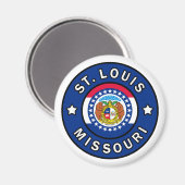 St. Louis Missouri Magneet (Voorkant / Achterkant)