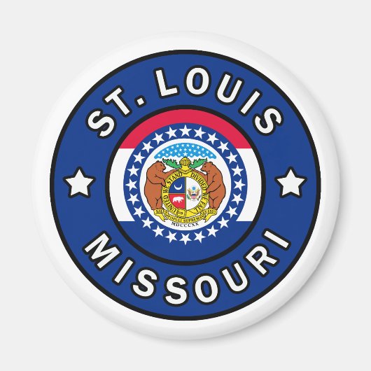 St. Louis Missouri Magneet (Voorkant)
