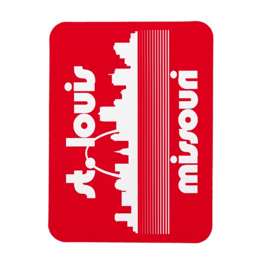 St. Louis Missouri Magneet (Verticaal)