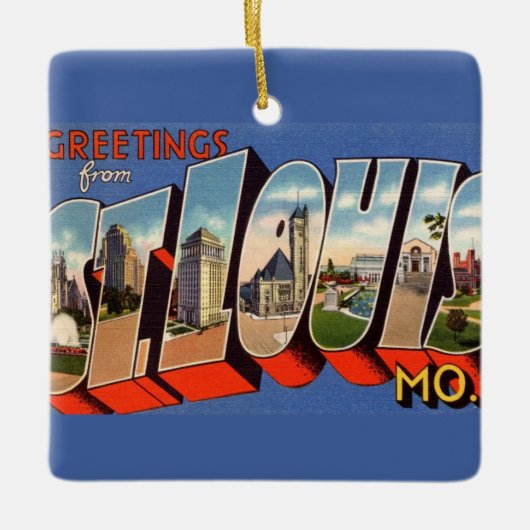  St Louis Missouri Ornament (Voorkant)