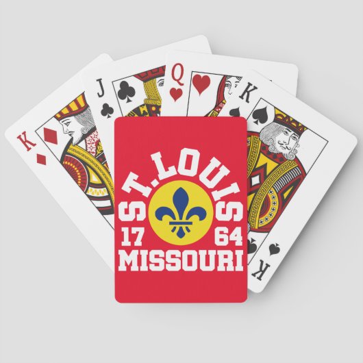 St. Louis, Missouri Pokerkaarten (Achterkant)