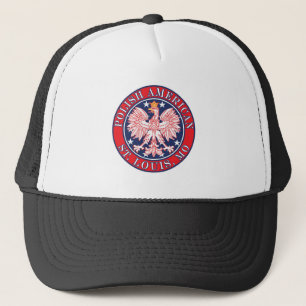St. Louis Missouri Poolse adelaar Trucker Pet
