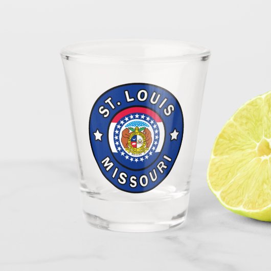 St. Louis Missouri Shot Glas (Voorkant)