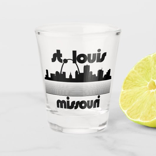 St. Louis Missouri Shot Glas (Voorkant)