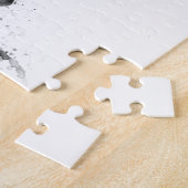 St. Louis Missouri Skyline Black White Legpuzzel (Zijkant)