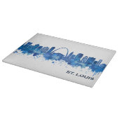St. Louis Missouri Skyline Blue Snijplank (Hoek)