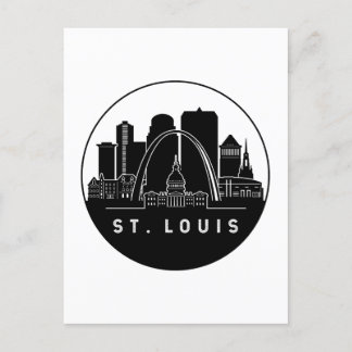 St. Louis Missouri Skyline Briefkaart