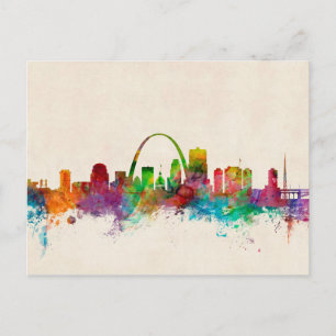 St Louis Missouri Skyline Briefkaart