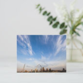 St. Louis, Missouri Skyline Briefkaart (Staand voorkant)