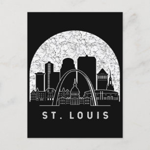 St. Louis Missouri Skyline Briefkaart
