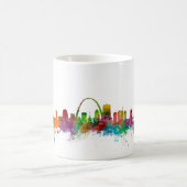 St Louis Missouri Skyline Koffiemok (Center)