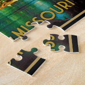 St. Louis Missouri Skyline Legpuzzel (Zijkant)