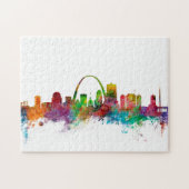 St Louis Missouri Skyline Legpuzzel (Horizontaal)