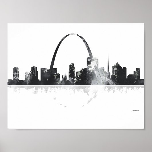 ST LOUIS, MISSOURI SKYLINE POSTER (Voorkant)
