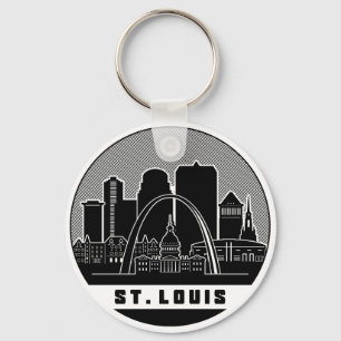 St. Louis Missouri Skyline Sleutelhanger