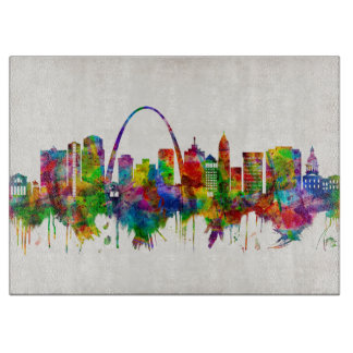 St. Louis Missouri Skyline Snijplank