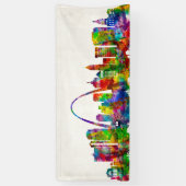 St. Louis Missouri Skyline Spandoek (Verticaal)