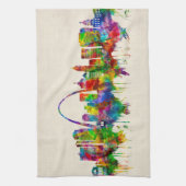 St. Louis Missouri Skyline Theedoek (Verticaal)