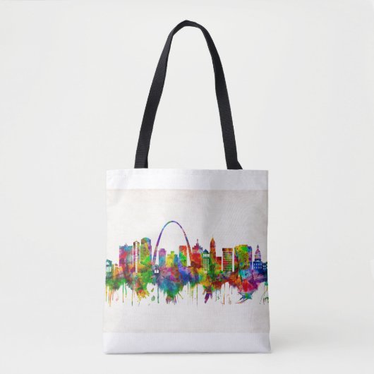 St. Louis Missouri Skyline Tote Bag (Voorkant)