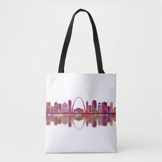 St. Louis Missouri Skyline Tote Bag (Voorkant)