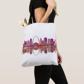 St. Louis Missouri Skyline Tote Bag (Dichtbij)