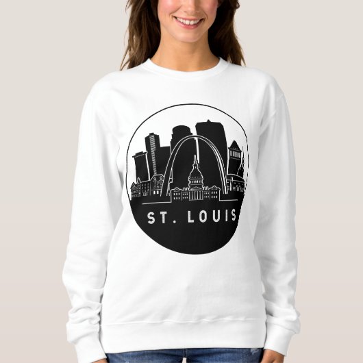 St. Louis Missouri Skyline Trui (Voorkant)