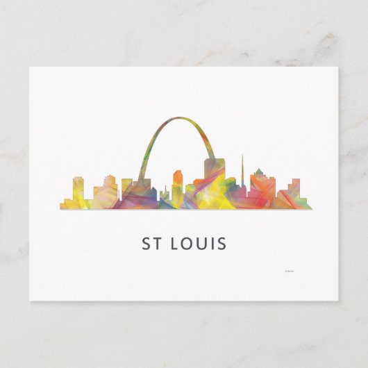 ST LOUIS, MISSOURI SKYLINE WB1 - BRIEFKAART (Voorkant)