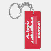 St. Louis Missouri Sleutelhanger (Voorkant Links)