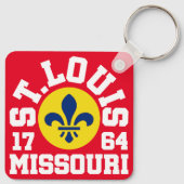St. Louis, Missouri Sleutelhanger (Achterkant)
