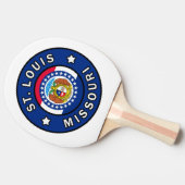 St. Louis Missouri Tafeltennisbatje (Zijkant)