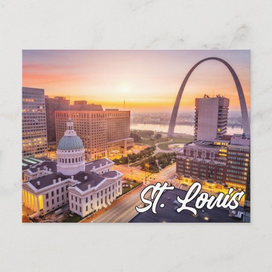 St. Louis, Missouri, Verenigde Staten Briefkaart (Voorkant)