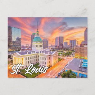 St. Louis, Missouri, Verenigde Staten Briefkaart