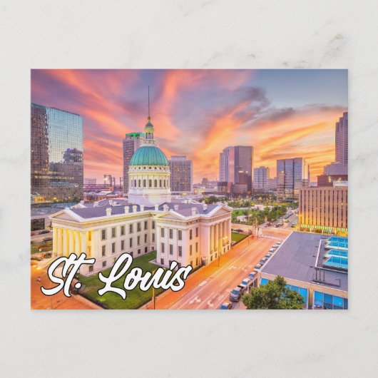 St. Louis, Missouri, Verenigde Staten Briefkaart (Voorkant)