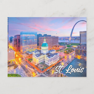 St. Louis, Missouri, Verenigde Staten Briefkaart