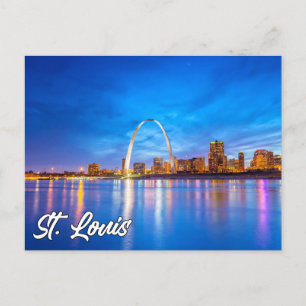 St. Louis, Missouri, Verenigde Staten Briefkaart