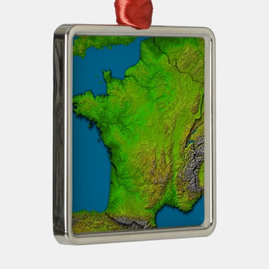 St. Louis, Missouri, Verenigde Staten Metalen Ornament (Rechts)