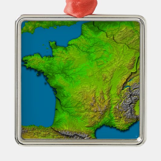 St. Louis, Missouri, Verenigde Staten Metalen Ornament (Voorkant)