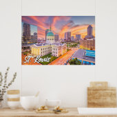St. Louis, Missouri, Verenigde Staten Poster (Keuken)