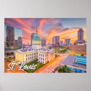 St. Louis, Missouri, Verenigde Staten Poster