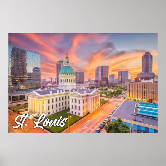 St. Louis, Missouri, Verenigde Staten Poster (Voorkant)