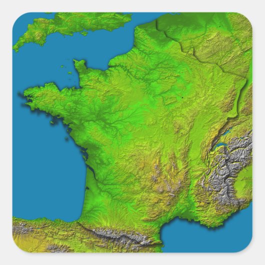 St. Louis, Missouri, Verenigde Staten Vierkante Sticker (Voorkant)