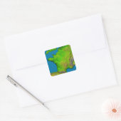 St. Louis, Missouri, Verenigde Staten Vierkante Sticker (Envelop)