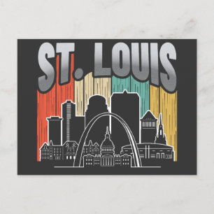 St. Louis Missouri Vintage Briefkaart