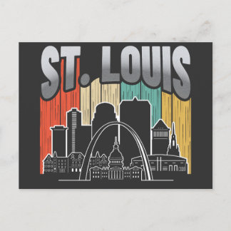 St. Louis Missouri Vintage Briefkaart