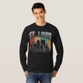 St. Louis Missouri Vintage T-shirt (Voorkant volledig)