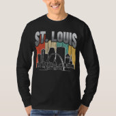St. Louis Missouri Vintage T-shirt (Voorkant)